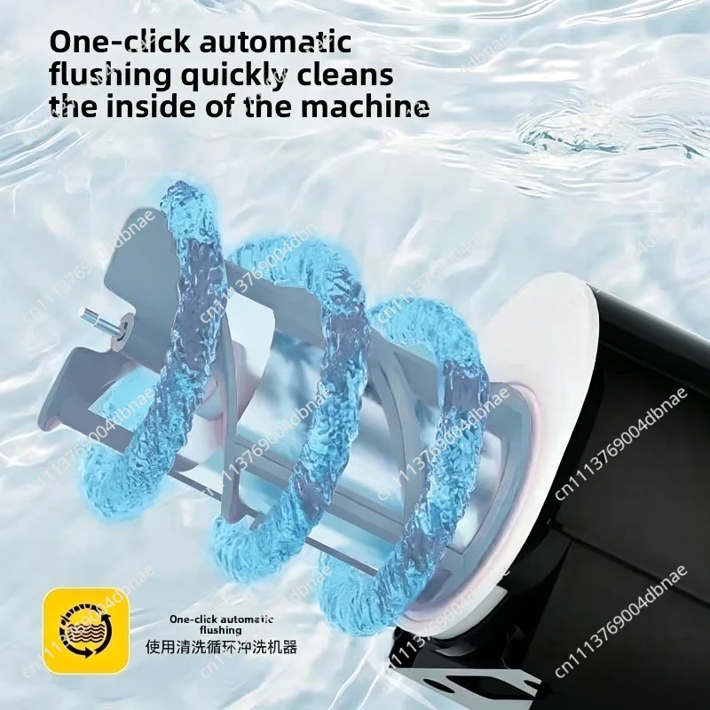 Small Soft Drink Ice Cream Machine 1.8L Slush Machine Countertop Beverage Smoothie Machine Portable Automatic Cold Drink