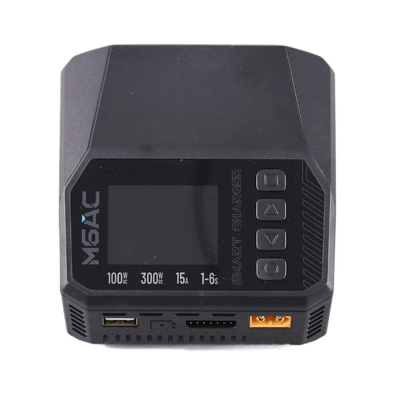 

M6AC multifunctional lithium battery charger 15A model aircraft 300W intelligent 1-6S balance charger