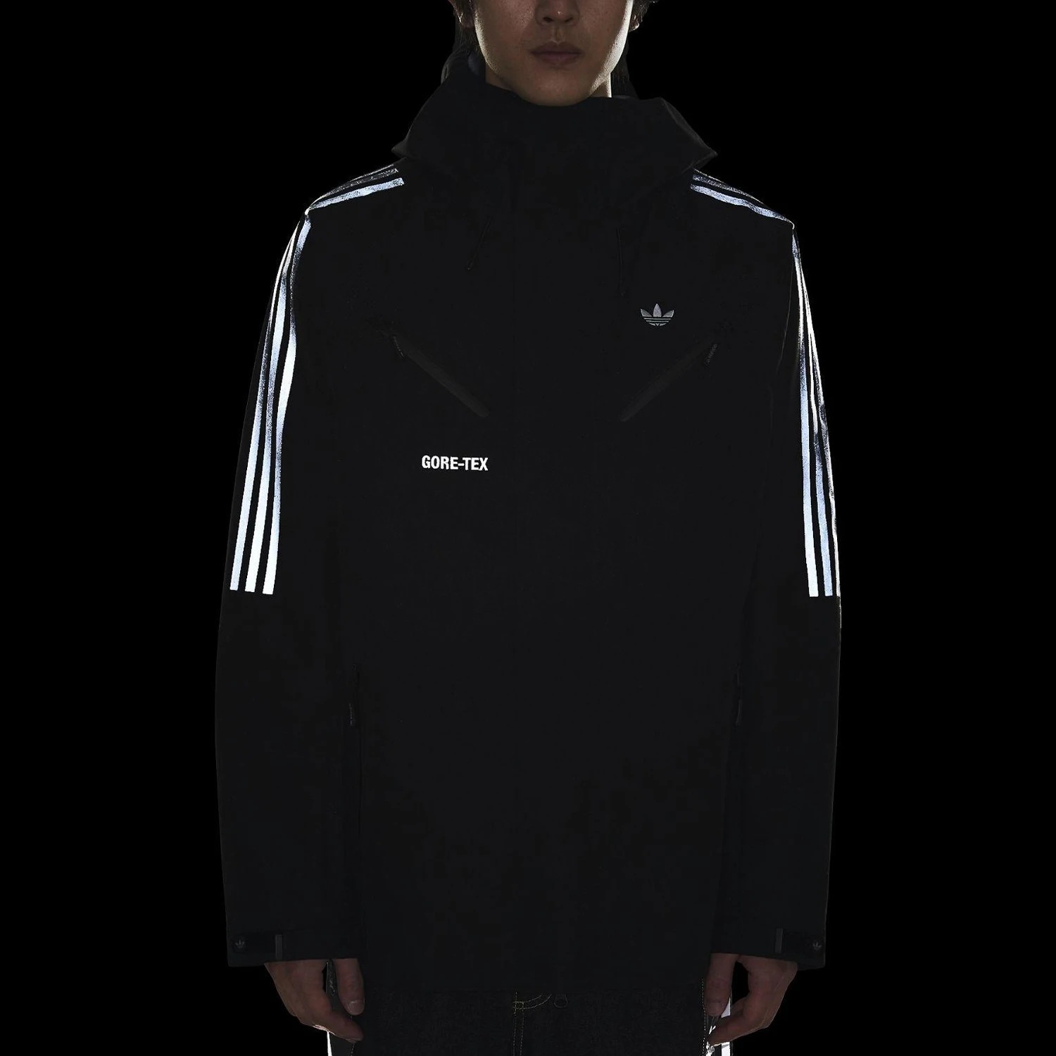 Adidas genuine clover men's hooded durable sports casual jacket KA3941