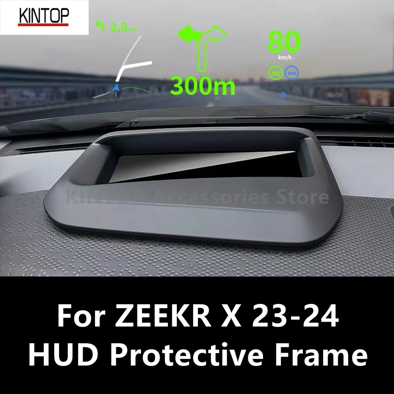 For ZEEKR X 23-24 HUD Protective Frame,Instrument Panel Interior Decoration Automotive Accessories Refit