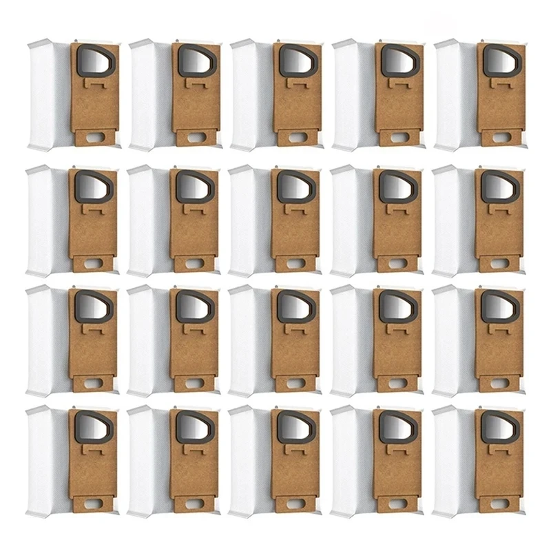 

20 шт. сменные мешки для пыли для Xiaomi Roborock H7 H6, мешки из нетканого материала, аксессуары