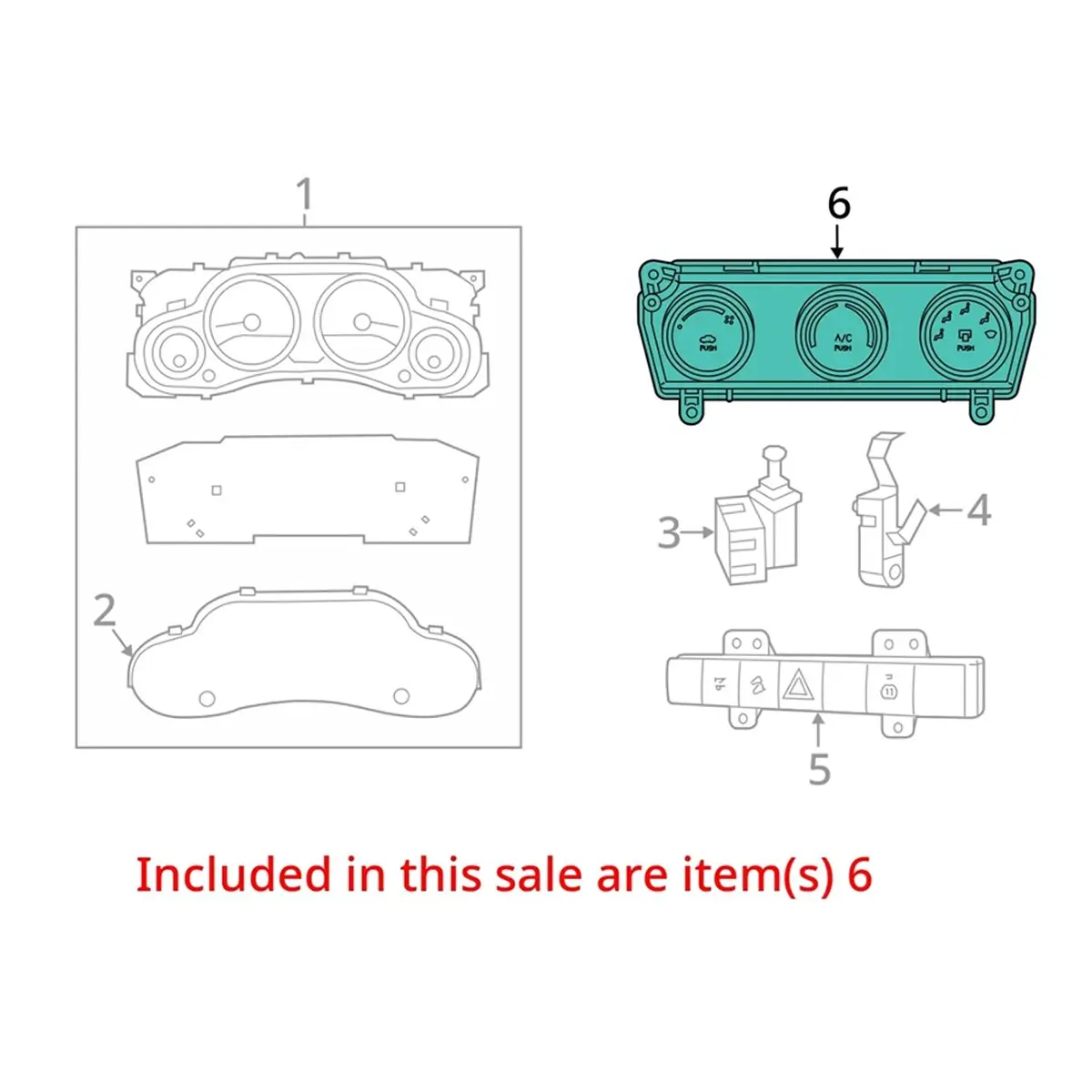 

Для Jeep Wrangler 2014-2016 переключатель управления обогревателем кондиционера 68197437AB новые поступления