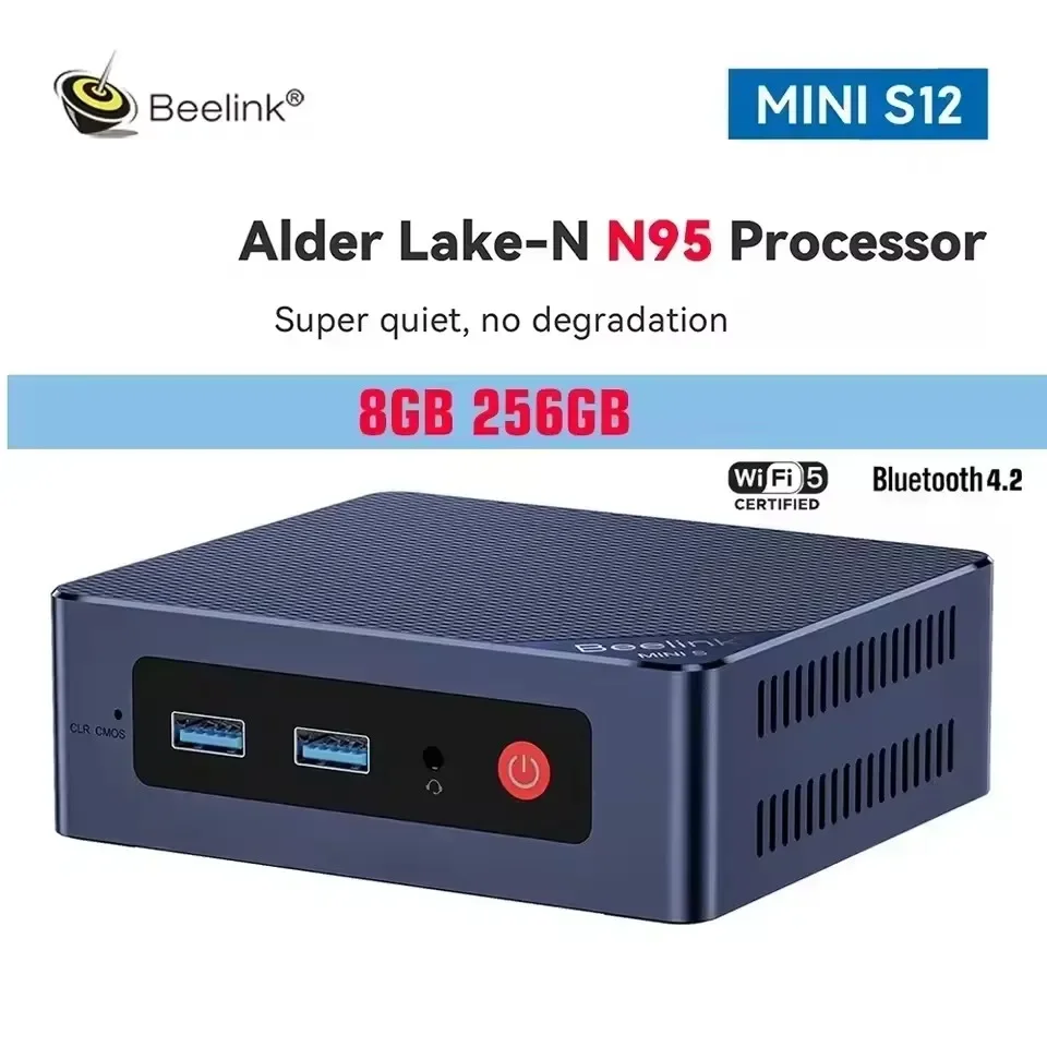 Beelink S12 Pro Mini S N100 Mini PC Gamer Intel Alder Lake N100