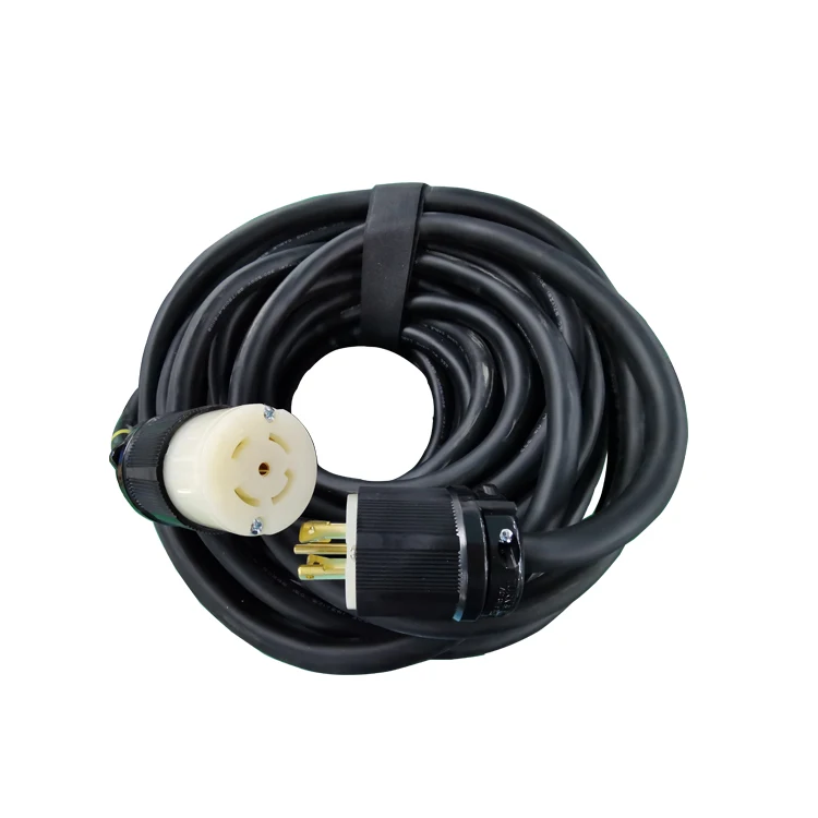 L21-30 220V 30 Amp Extension Power Cables with Male and Female Connector