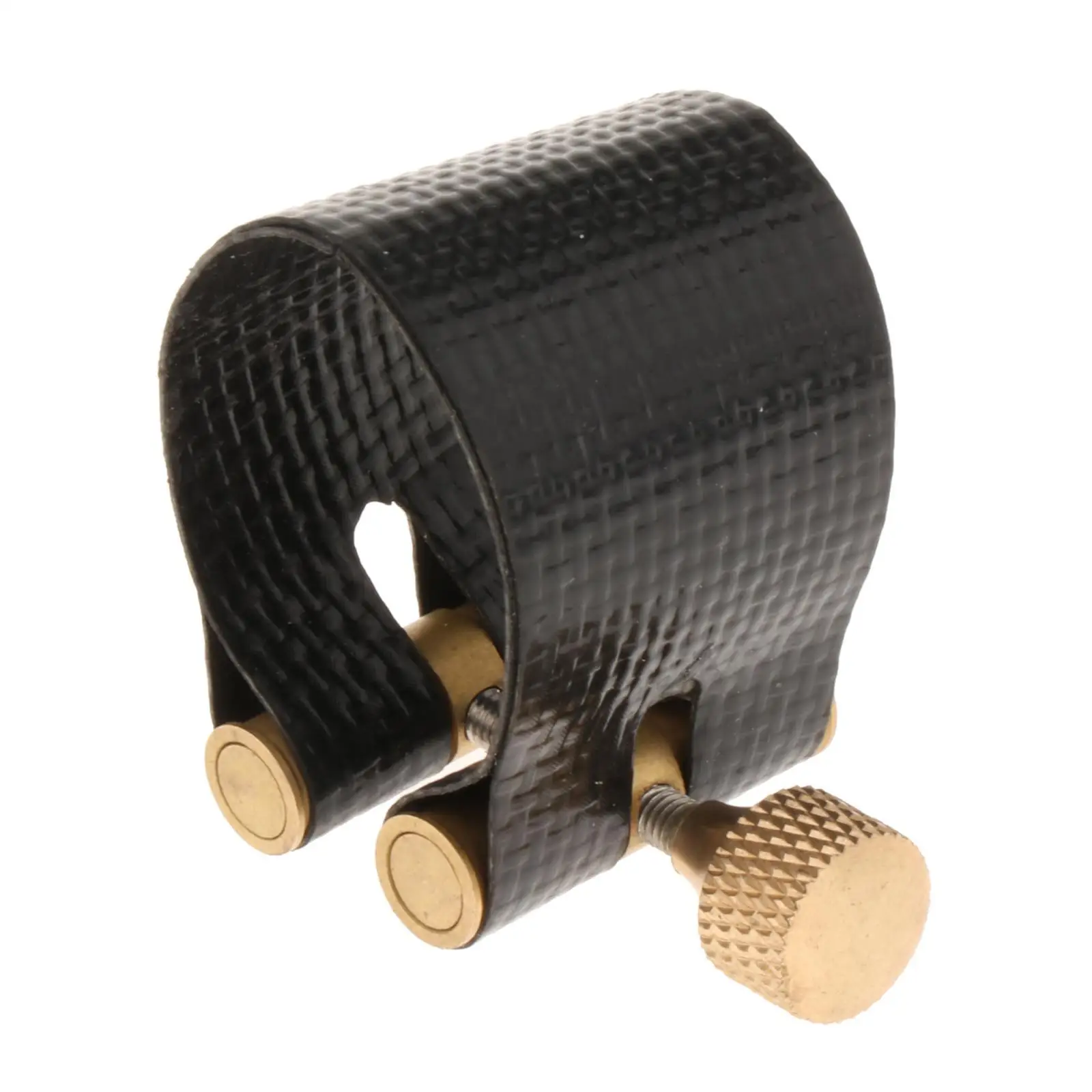 Saxophone Mouthpiece Holder for Secure and Easy Ligature Fastening