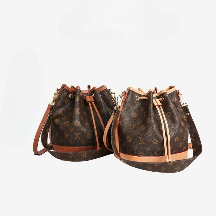 

Новая женская вместительная сумка-ведро осень 2026, регулируемая многофункциональная сумка через плечо, элегантная, в стиле люксовых дизайнерских брендов