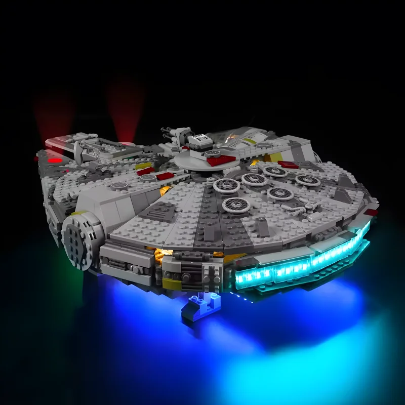 DIY LED Light สําหรับ LEGO 75257 Millennium Falcon Building Blocks อิฐของเล่น (เฉพาะไฟ LED, ไม่มีบล็อกรุ่น)