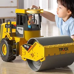 Oversized Kids Diecast Engineering Construction Vehicles Dump Digger Mixer Truck Fire Truck Model Scale Inertia Car Toy Boy Gift