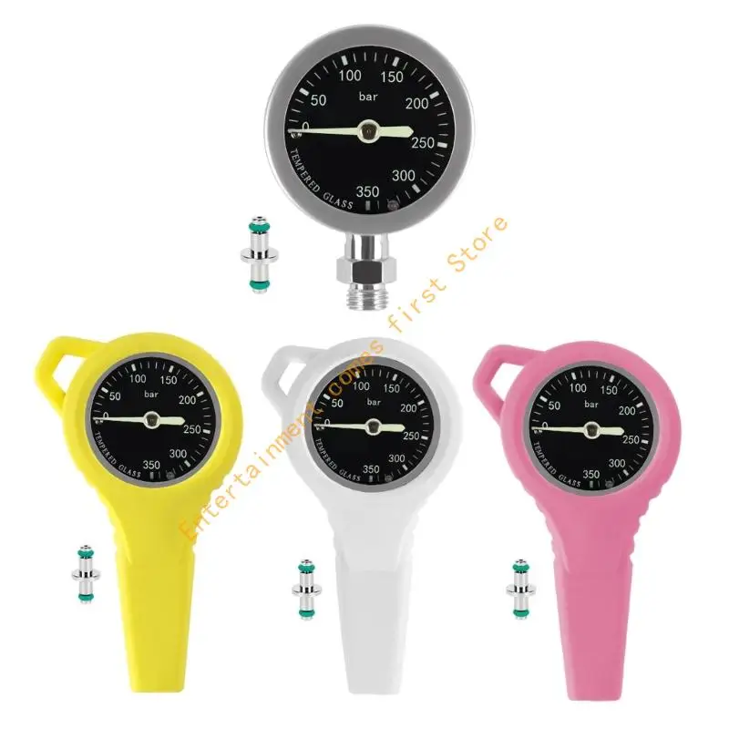 مقياس ضغط غاطس مضيء مع إكسسوارات الغوص عالية الضغط 55 كيلومتر #1