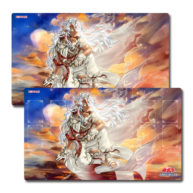 

Игровой коврик Yugioh Fallen of the White Dragon Yu-Gi-Oh! TCG OCG Коллекционные карточные игры Коврик Duel Plate Резиновый коврик для карт Коврик для мыши