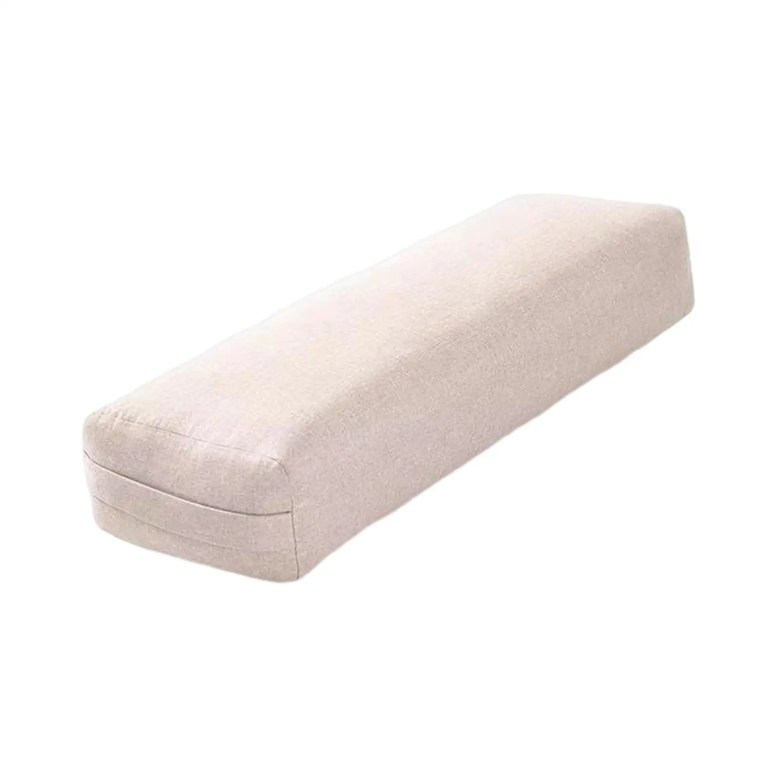 Yoga Bolster Removable Washable Cover Yoga Equipment Yoga Pillow with Carry Handle High Elastic