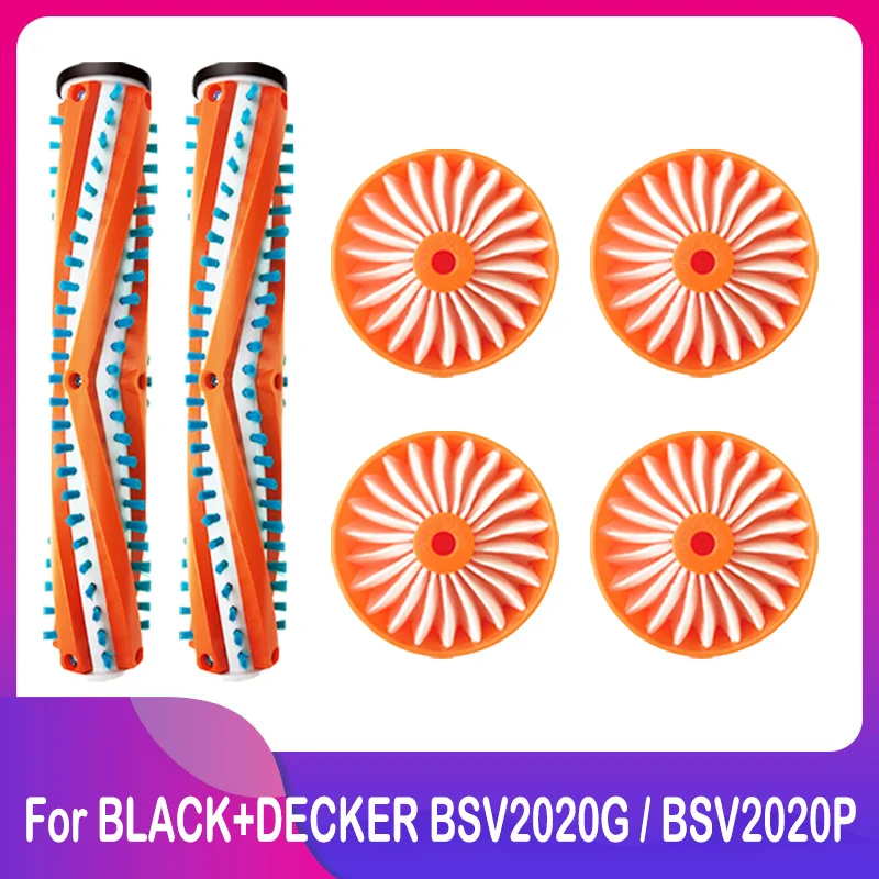 Fit For BLACK+DECKER BSV2020G / BSV2020P POWERSERIES Extreme Cordless Stick Main Brush HEPA Filter Replacement Accessories