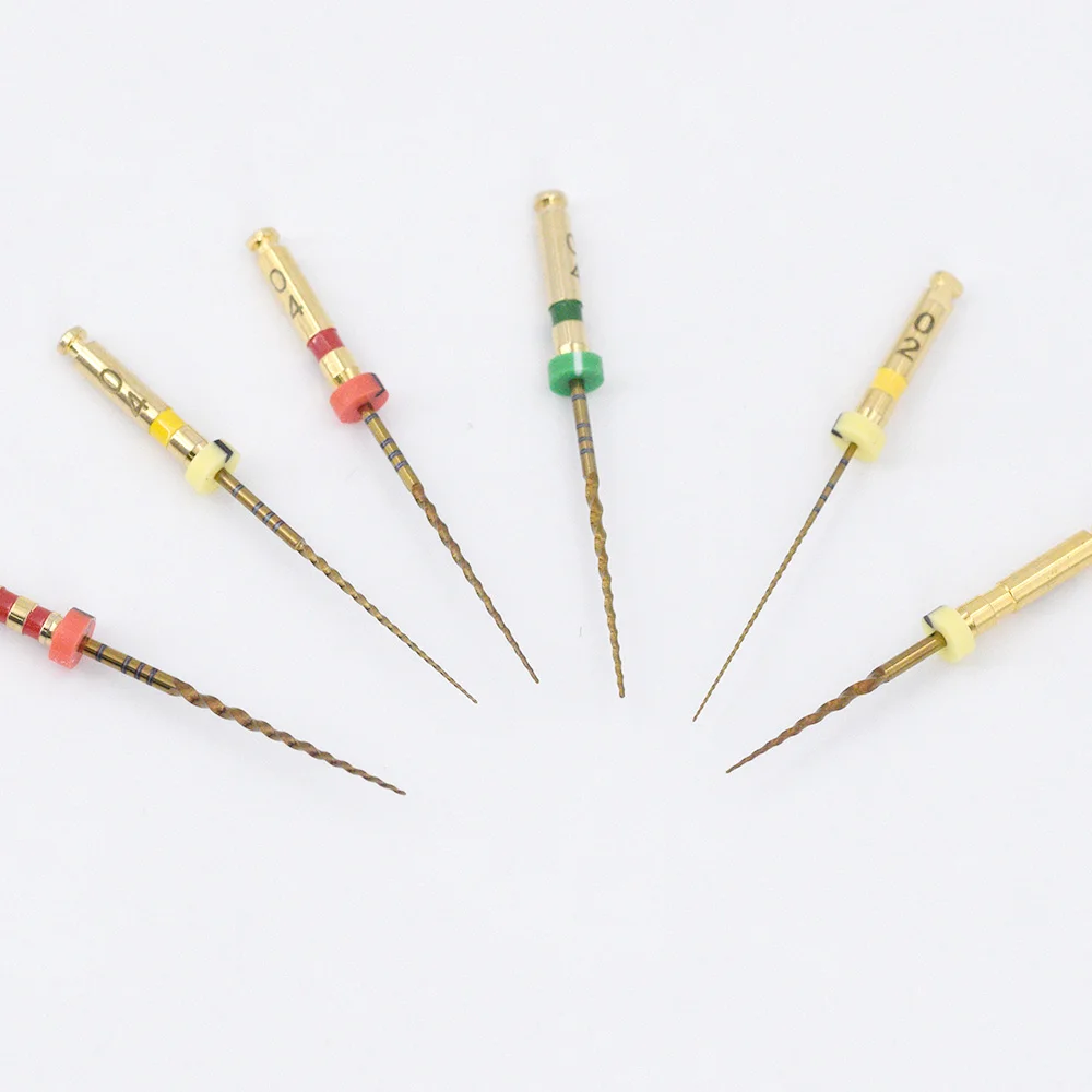 6 PCS/Pack Dental Endodontic Rotary Files Dentist Niti endo files Material dentistry