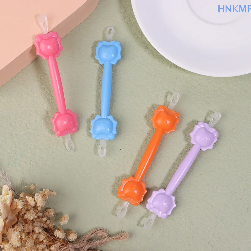 1Pcs Baby Cleaner Spoon Double-headed Soft Wax Curette Picker Nose Cleaner Silicone Ear Wax Pickers