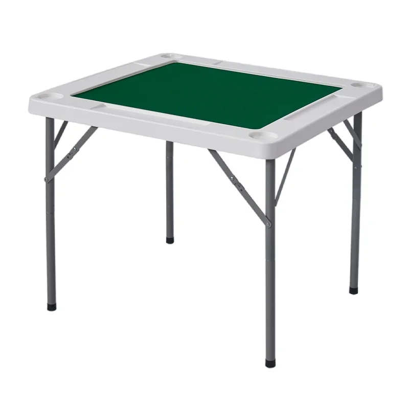 Hot Selling Outdoor Plastic Japanese Folding Portable Mahjong Tables And Chairs Set For Events Patio Game Restaurant Furniture