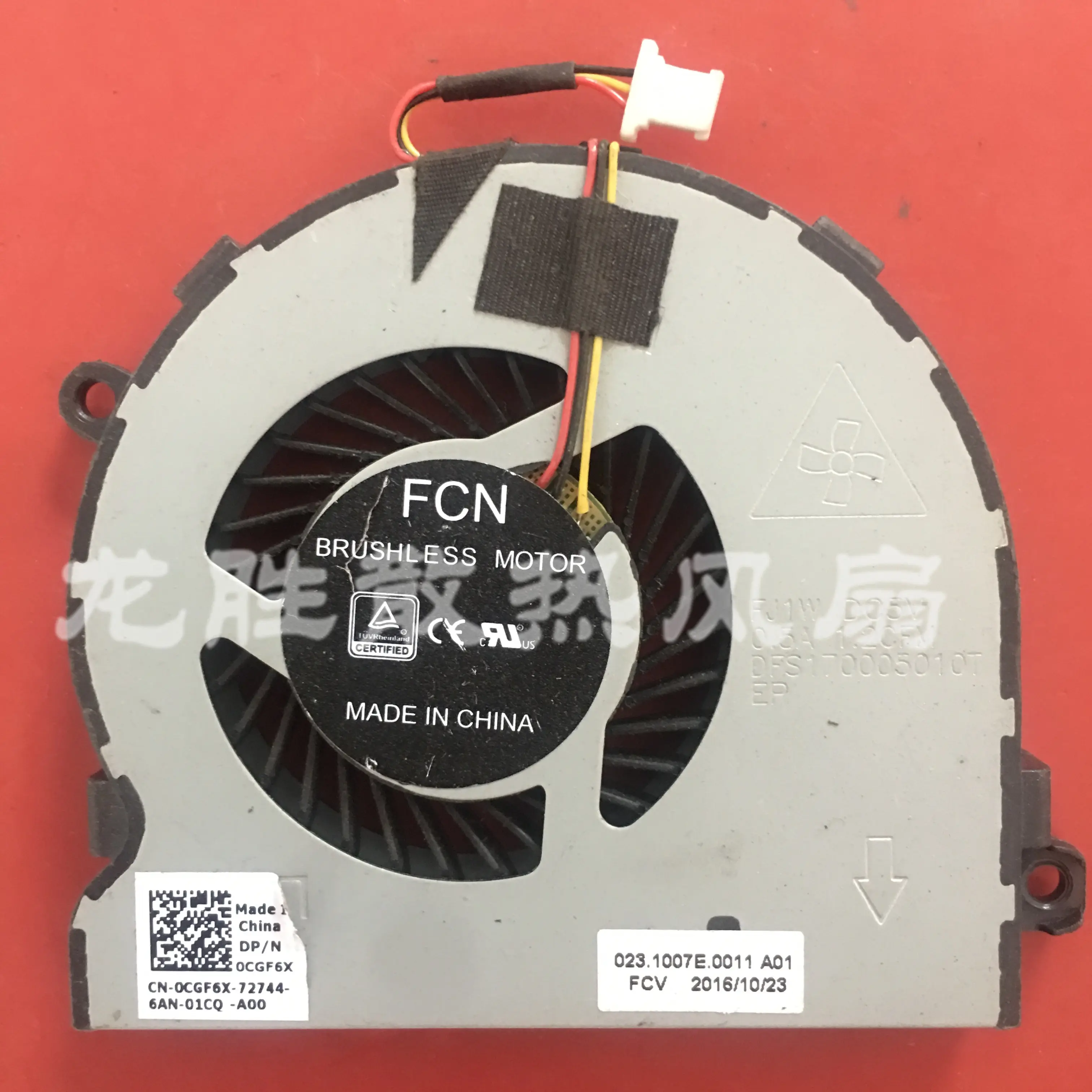 

FCN Inspiron 3565 DFS170005010T FJ1W 0CGF6X DC 5V 0.5A Server Cooling Fan