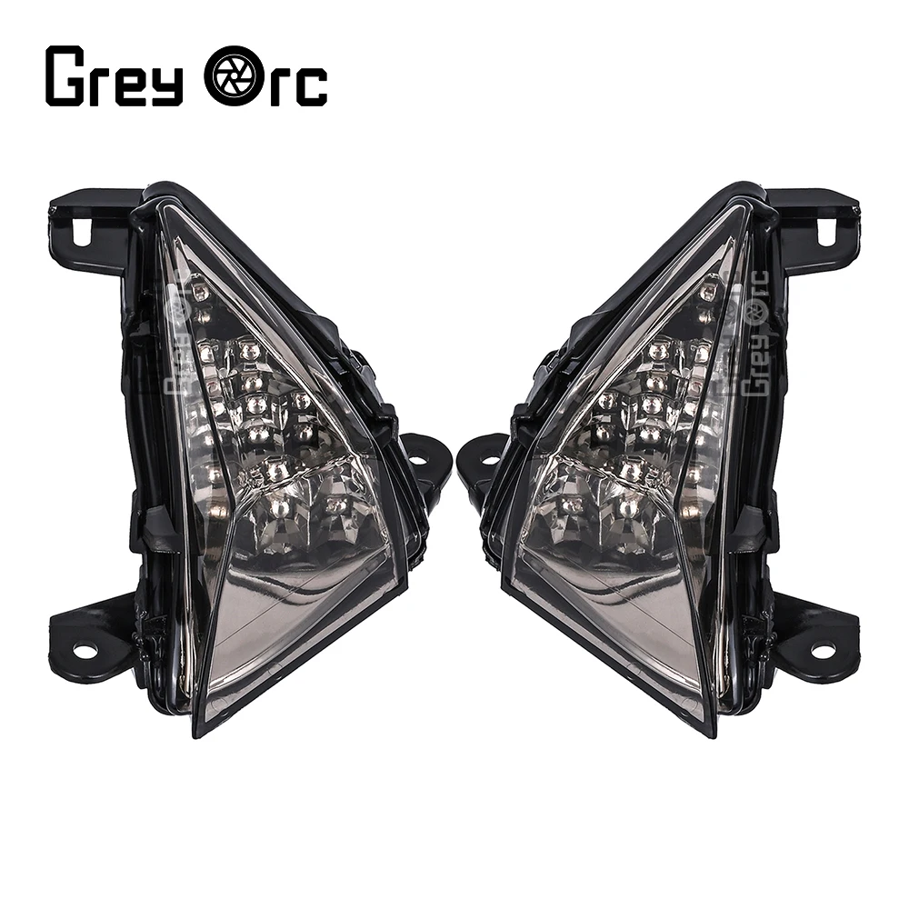 Motorcycle Front Turn Signal For Kawasaki ZX 14 ZX 14R ZZR 1400 2006-2019 ZX 14R ABS SE 2020-2024 Flashing Light