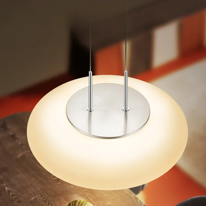 

French cream wind eye protection restaurant chandelier, full spectrum, light luxury, three heads, simple bar table lamp
