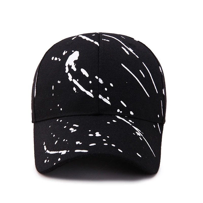 Women Men Baseball Cap Outdoor Unisex Adjustable Visor Hat Graffiti Snapback Hip Hop Caps Cotton Snapback Cap Sun Protection