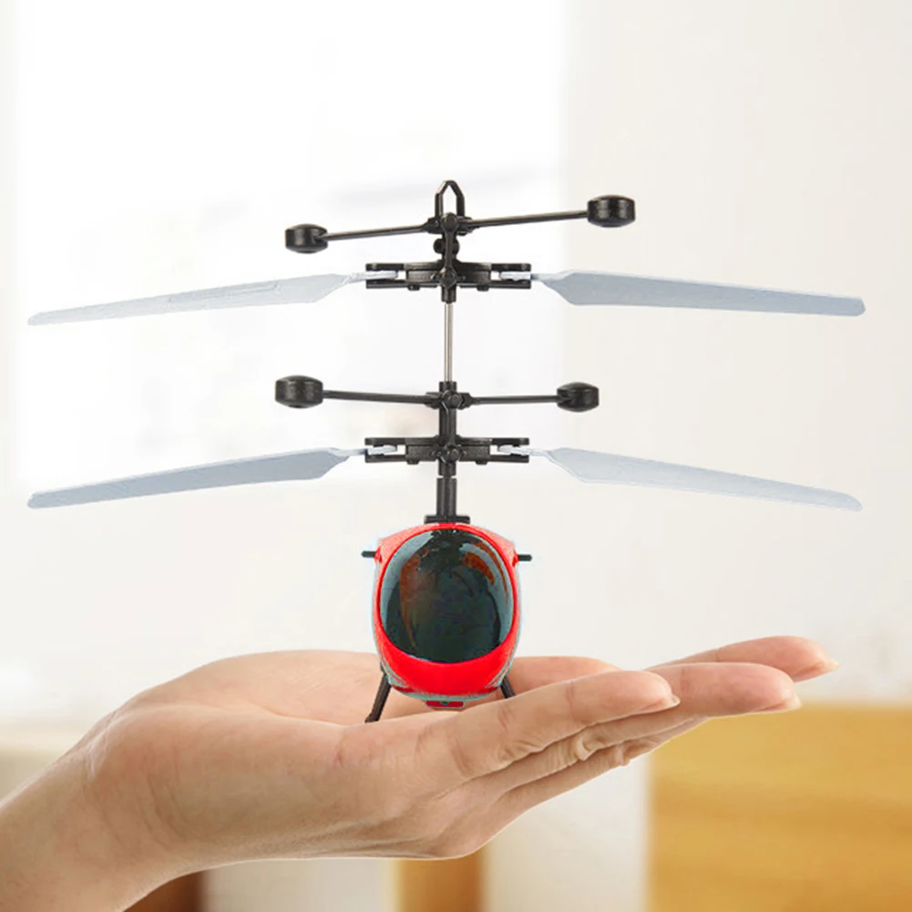 2022 New RC Helicopter Smart Induction USB Charging High Toughness Aircraft Toy For Boys Girls Kids