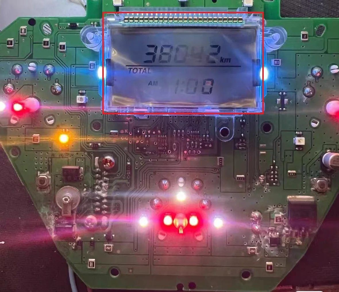 

Motorcycle Display for Honda SH125i SH150i SH300i Scooter Instrument Cluster Speedometer LCD Screen Repair