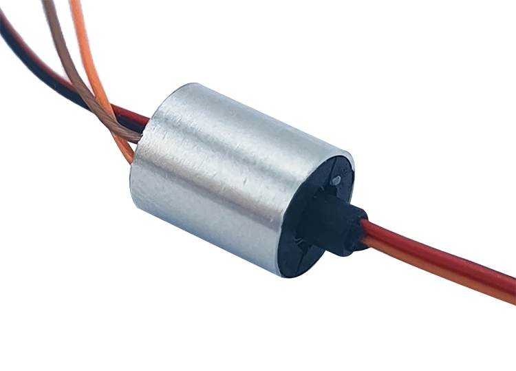 Small slip ring  outer diameter 6.0mm  current 1 amp  conductive slip ring  slip ring suitable for drones professional slip ring