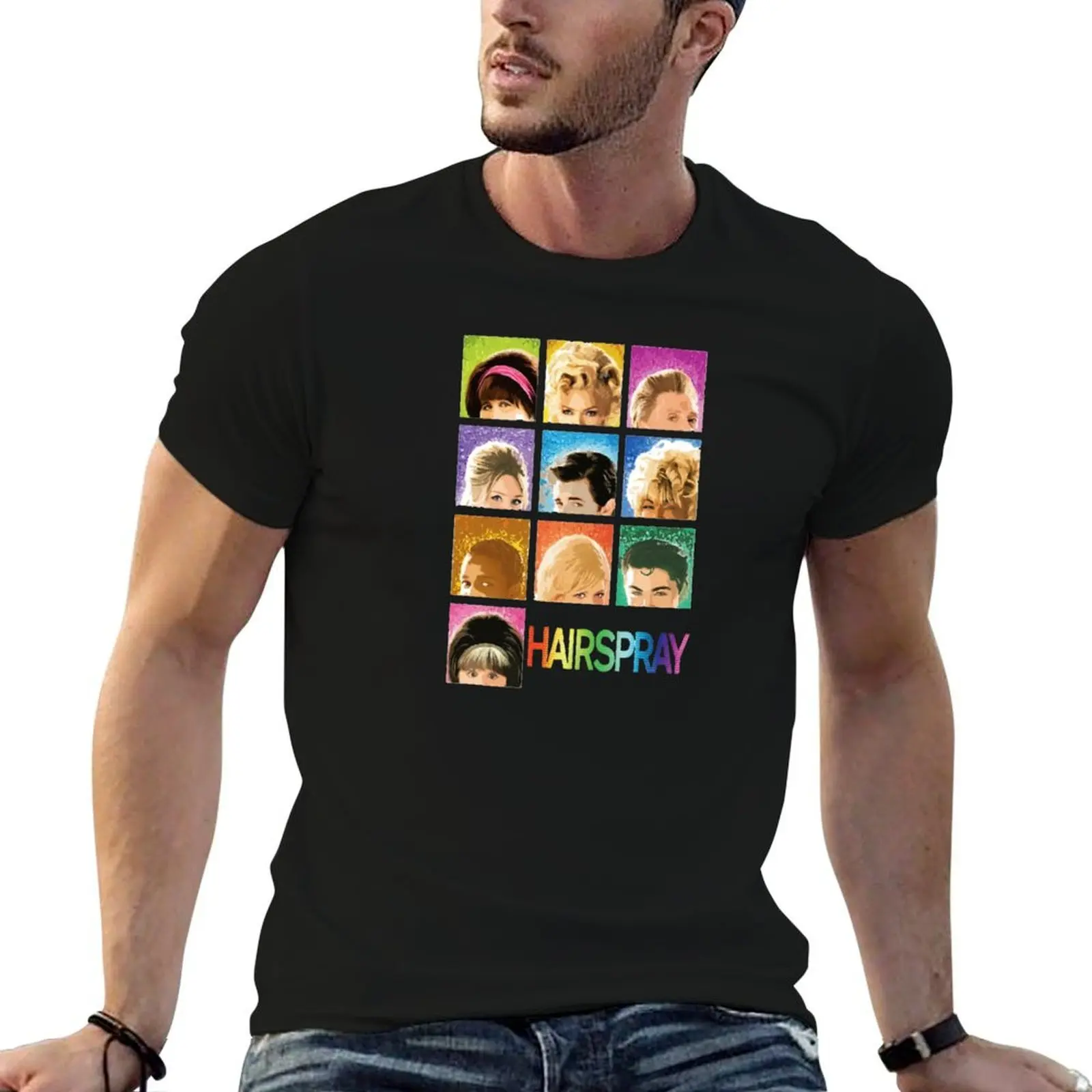 

Hairspray T-Shirt man tshirt funny t shirts dark humor t shirts for man pack cotton T-Shirt