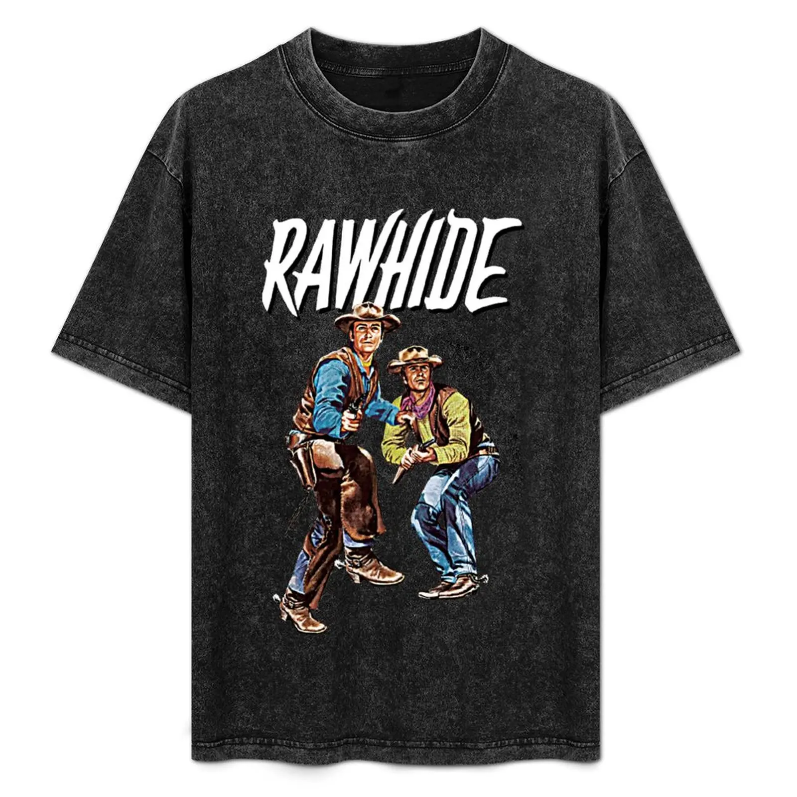 Rawhide T-Shirt oversizeds Aesthetic clothing vintage t shirts men