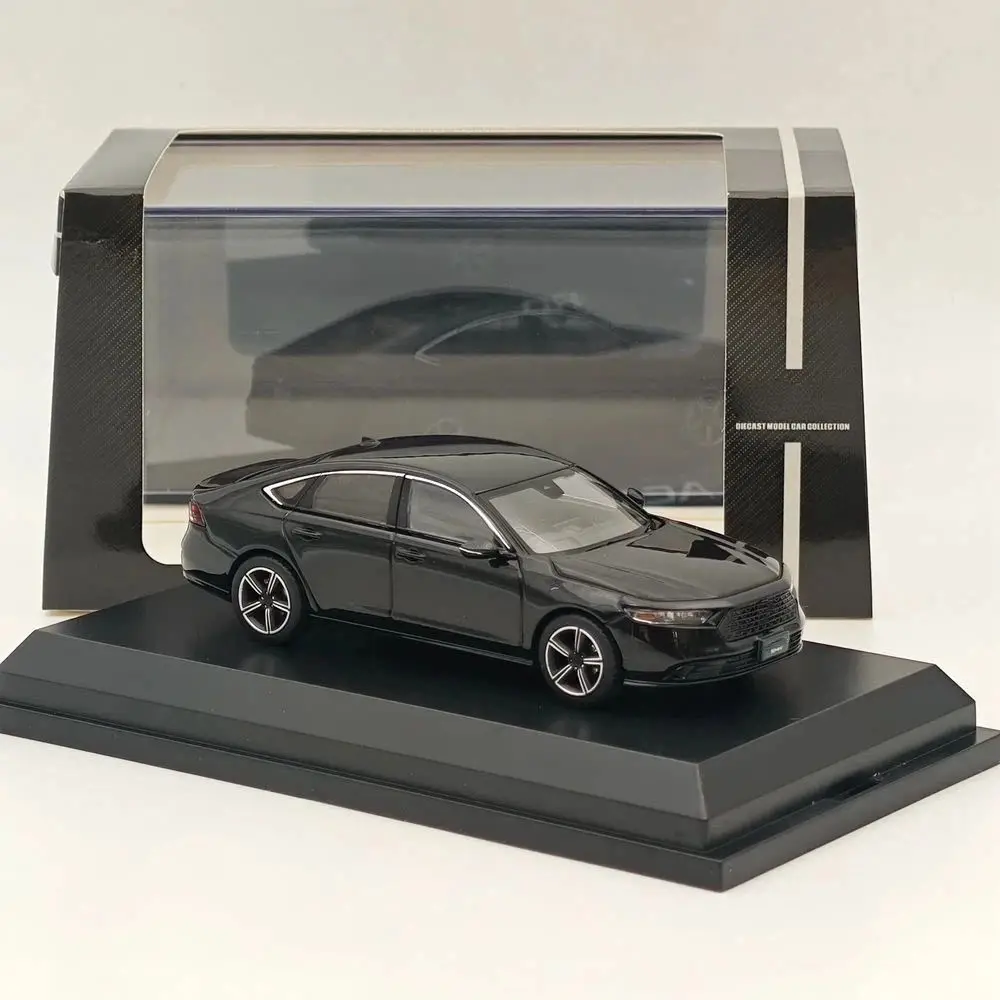 Hobby HJ43 1/43 for Crystal Black Pearl HJ431008BK Diecast Model Car Miniature Limited Collection Toy Vehicle Models