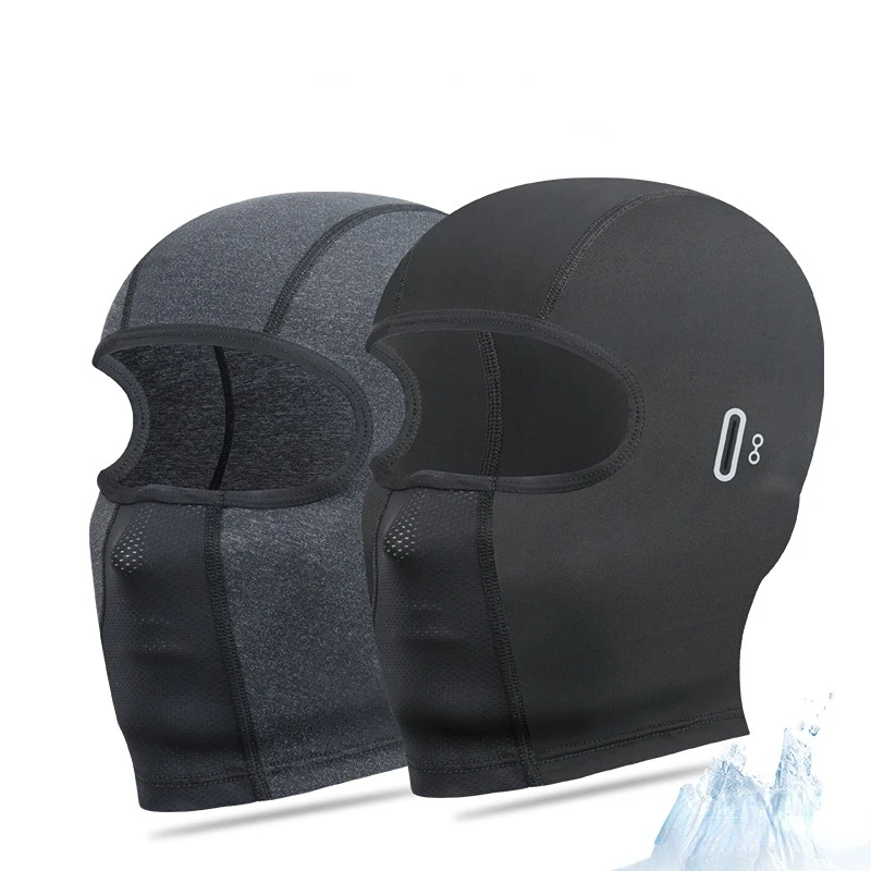 Summer Balaclava Cycling Face Mask Motorcycle Helmet Liner Bike Riding Headgear Breathable Windproof Anti-dust Sports Headwear