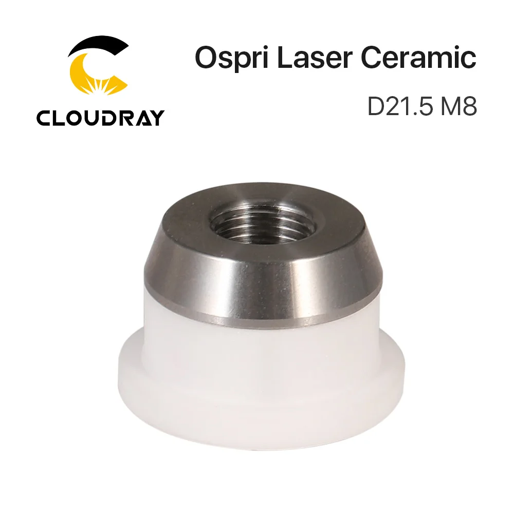 Imagem -04 - Cloudary 3d Cabeça do Laser Cerâmica Ospri D21.5 m8 Laser Cerâmica Bico Titular para 1064nm Cabeça de Corte a Laser Acessórios do Sensor