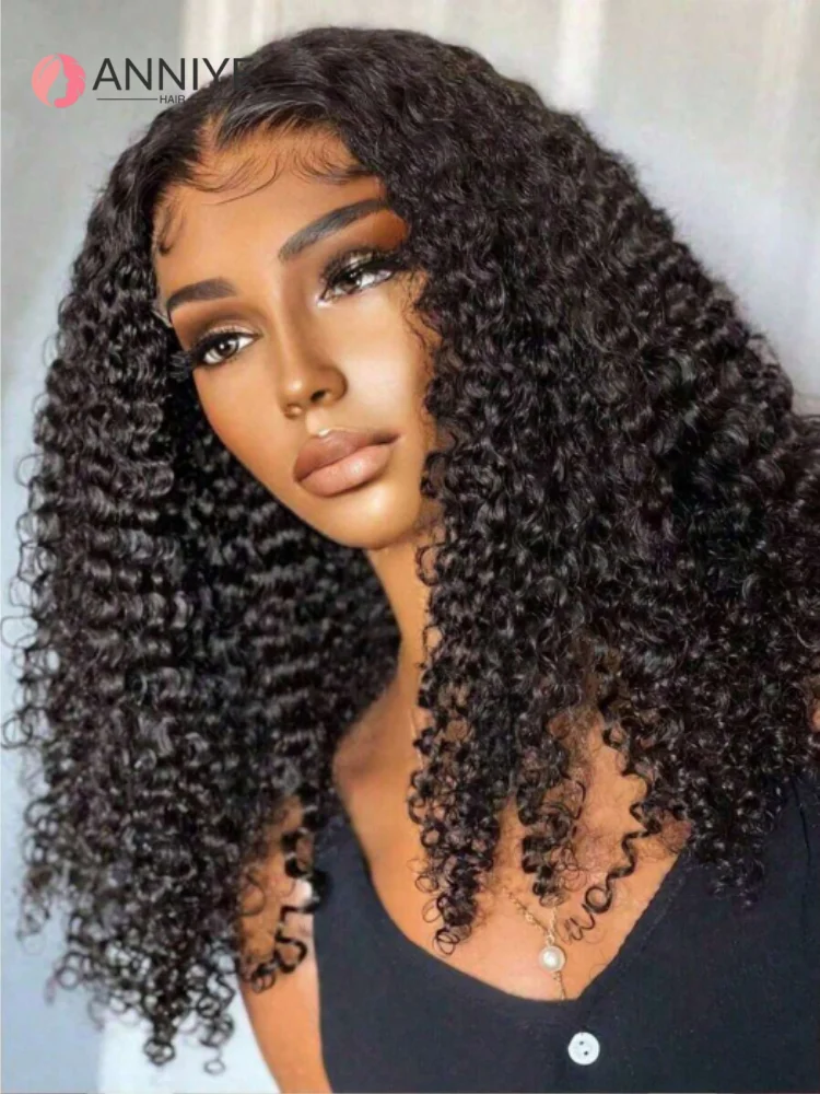 

KInky Curly Human Hair Wigs Super High Density Wig Brazilian 5x5 Lace Closure Wig HD Transparent Lace Wigs Cute Wigs Bob Wigs