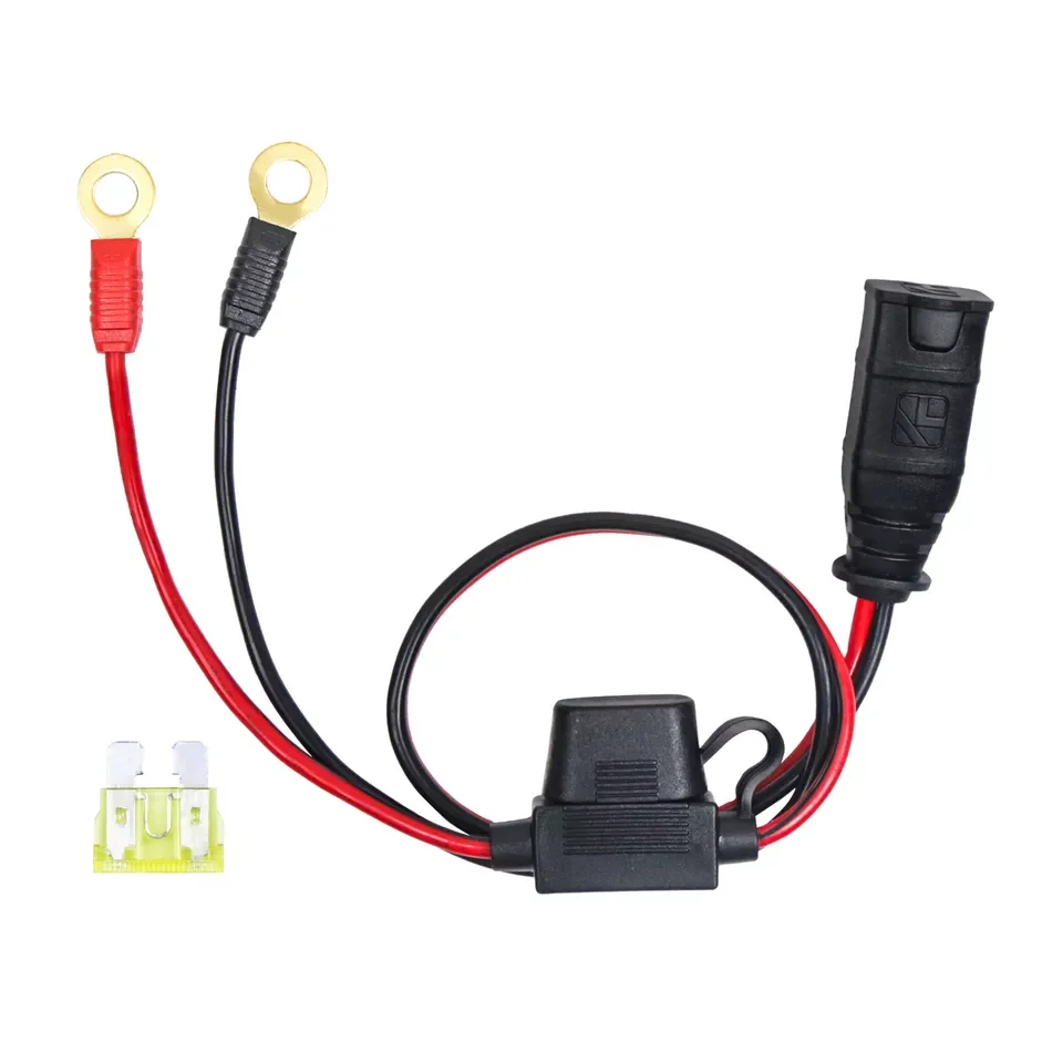 1PC M10 Ring Terminal Car Battery Charging Connector Cable Compatible With NOCO X-Connect Wear-Resistant Car Tool