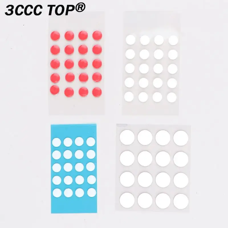 Small Round Dot PTFE Mouse Skates DIY Mice Glide Feet ICE Control Speed Version Wear Resistant Esports Universal