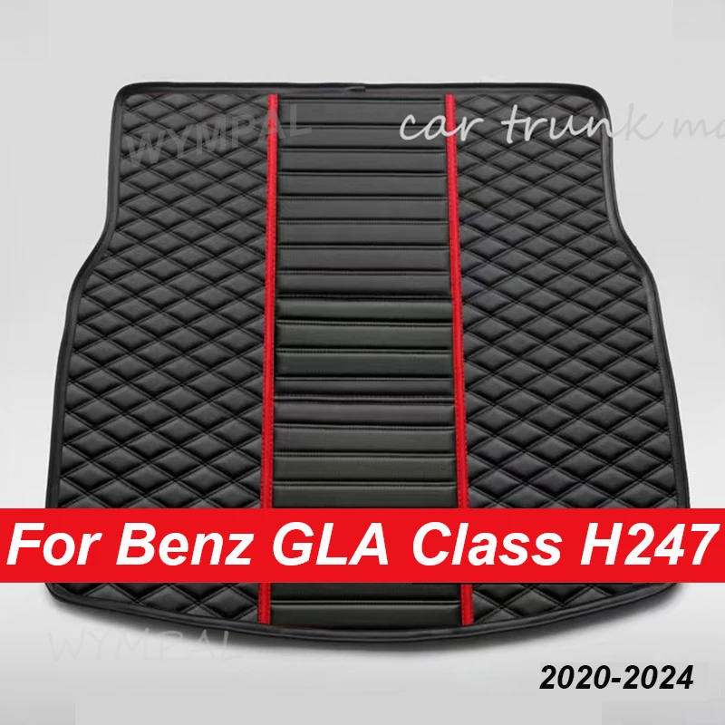 

Коврик в багажник автомобиля для Mercedes Benz GLA Class H247 2020 2021 2022 2023 2024, задняя крышка багажника, коврик, аксессуары для интерьера