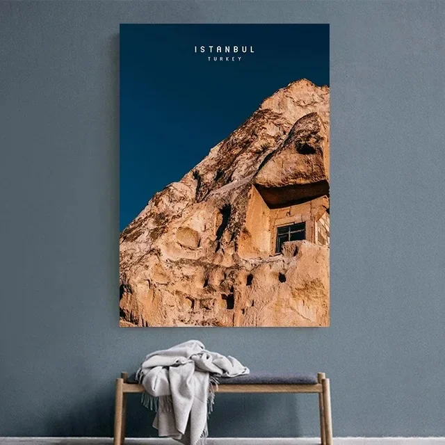 قماش اللوحة صور فنية للجدران الحديثة مدينة السفر اسطنبول المشهد المشارك والمطبوعات لغرفة المعيشة ديكور المنزل هدية