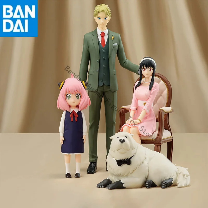 

in stock Original Genuine BANDAI NAMCO BANPRESTO SPY FAMILY Family Portrait LOID FORGER YOR FORGER ANYA FORGER and BOND FORGER