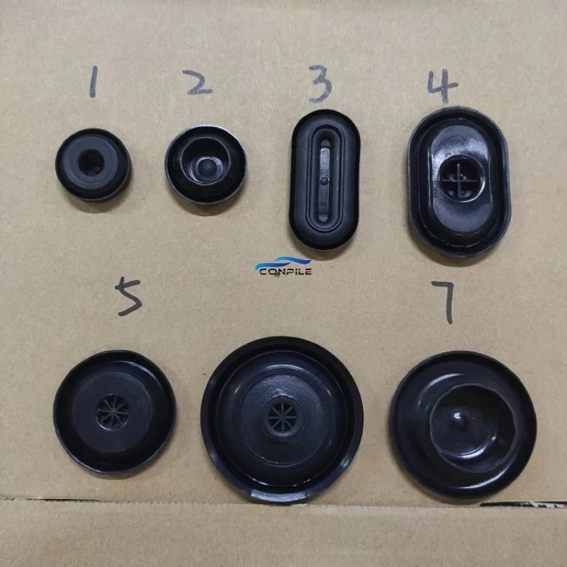 1pc for VW BORA Golf Sagitar AUDI Water Blocked Chassis Sealing Cover Clog Drain Valve Bottom Spare Tire Rubber Plug