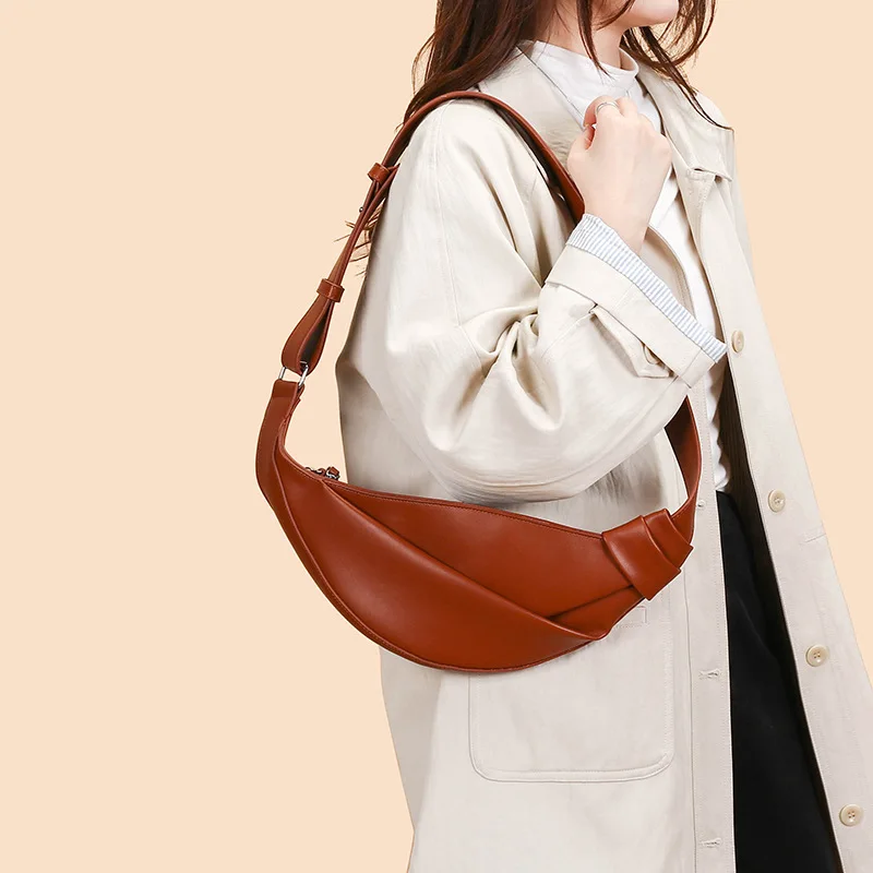 

2026 Trendy Versatile Bag for Women Fashion Shoulder Crossbody Handbag Top-Handle Dumpling Purse, Casual Commute & Daily Use Bag