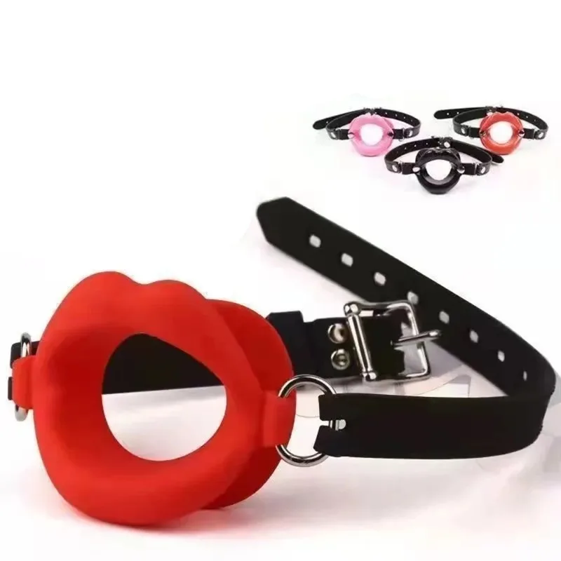 SM Slave Mouth Gag Female Blowjob Mouth Opener Couple Oral Sex Toys Adult BDSM Erotic Games Bondage Gear Kits 18+ Sex Products