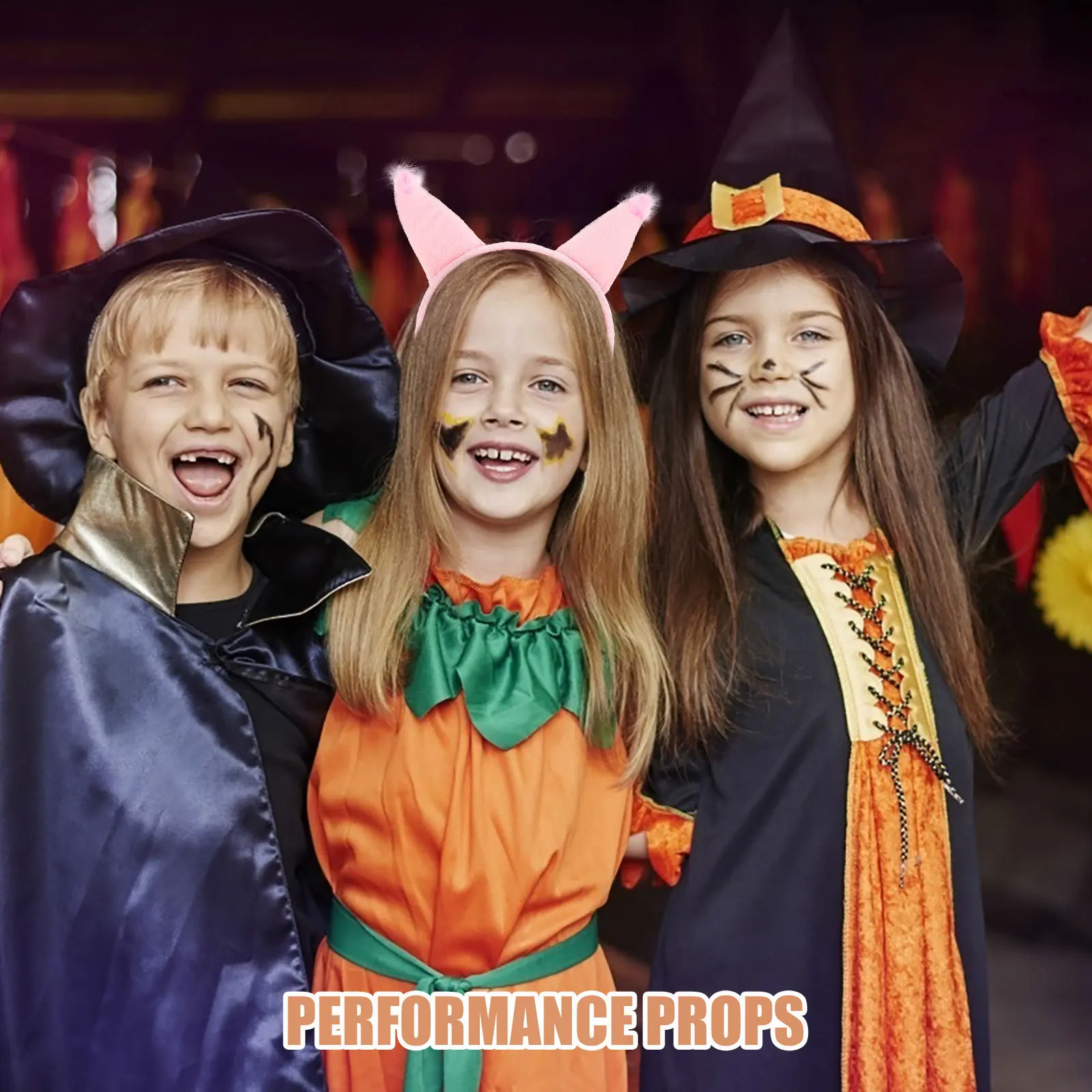 1 set set di costumi da scoiattolo carino fascia coda orecchie di animali bambini festa di Halloween accessori cosplay set di costumi di animali