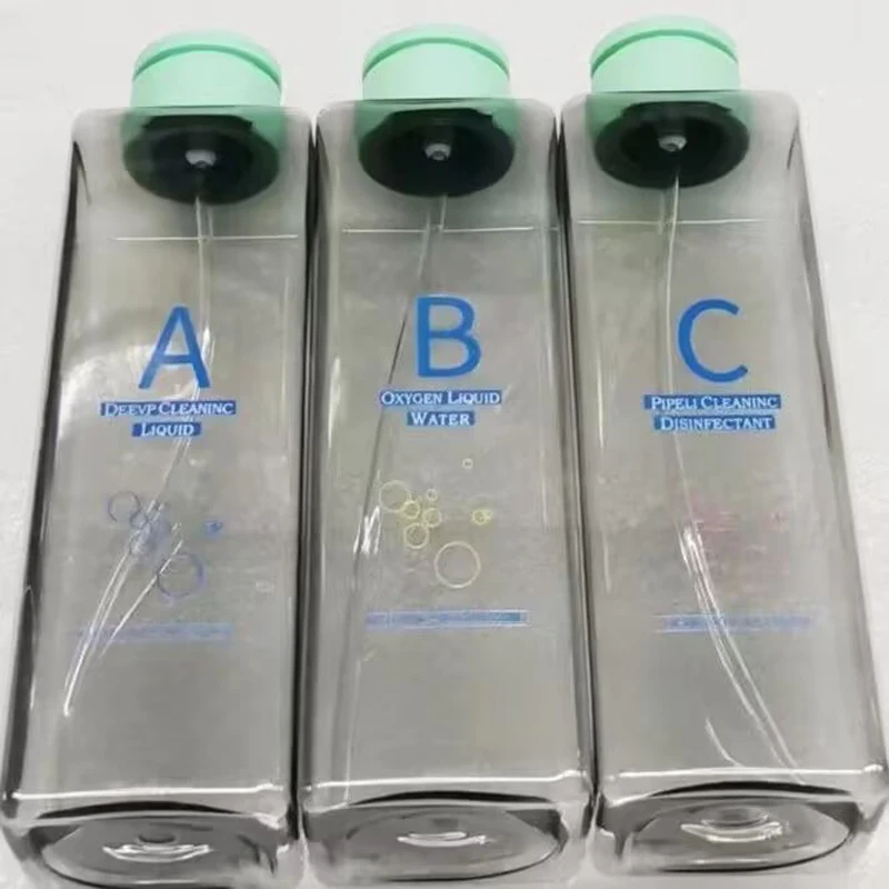 

Сменные бутылки для H2O2 Hydrogen Oxygen Small Bubble RF Beauty Machine - универсальный набор бутылок для дермабразии из 3 предметов для кожи