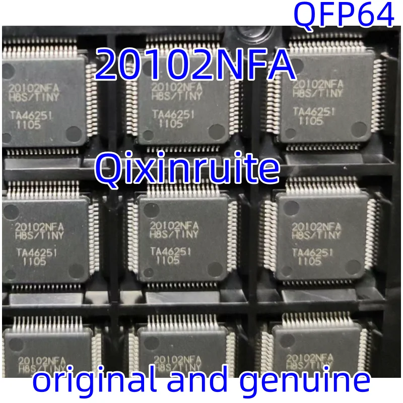 Qixinruite Brand new original genuine R4F20102NFA=20102NFA QFP64 single-chip audio high-quality switch power chip