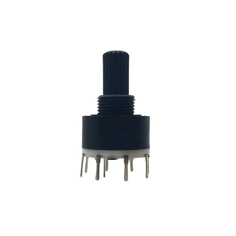 

50PCS Beelee 16MM Round Rotary Selector Switches 10 Pin 13V Rotary Switch For Blender