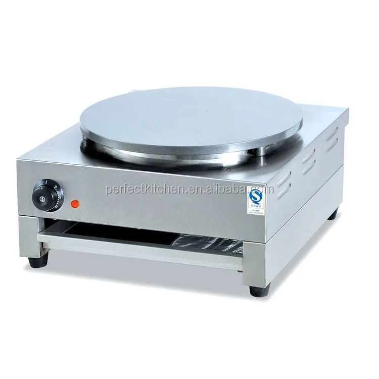 CE approve professional electric crepe maker /rotating crepe maker with single plate