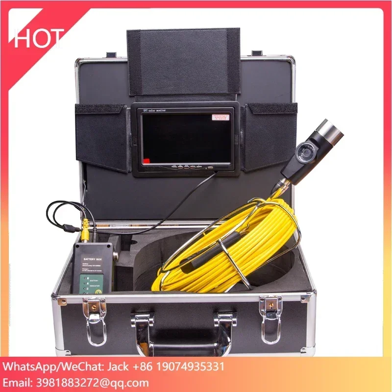 

Dual Lens Pipe Endoscope Inspection System Industrial Sewer Camera Used for Pipeline Inspection