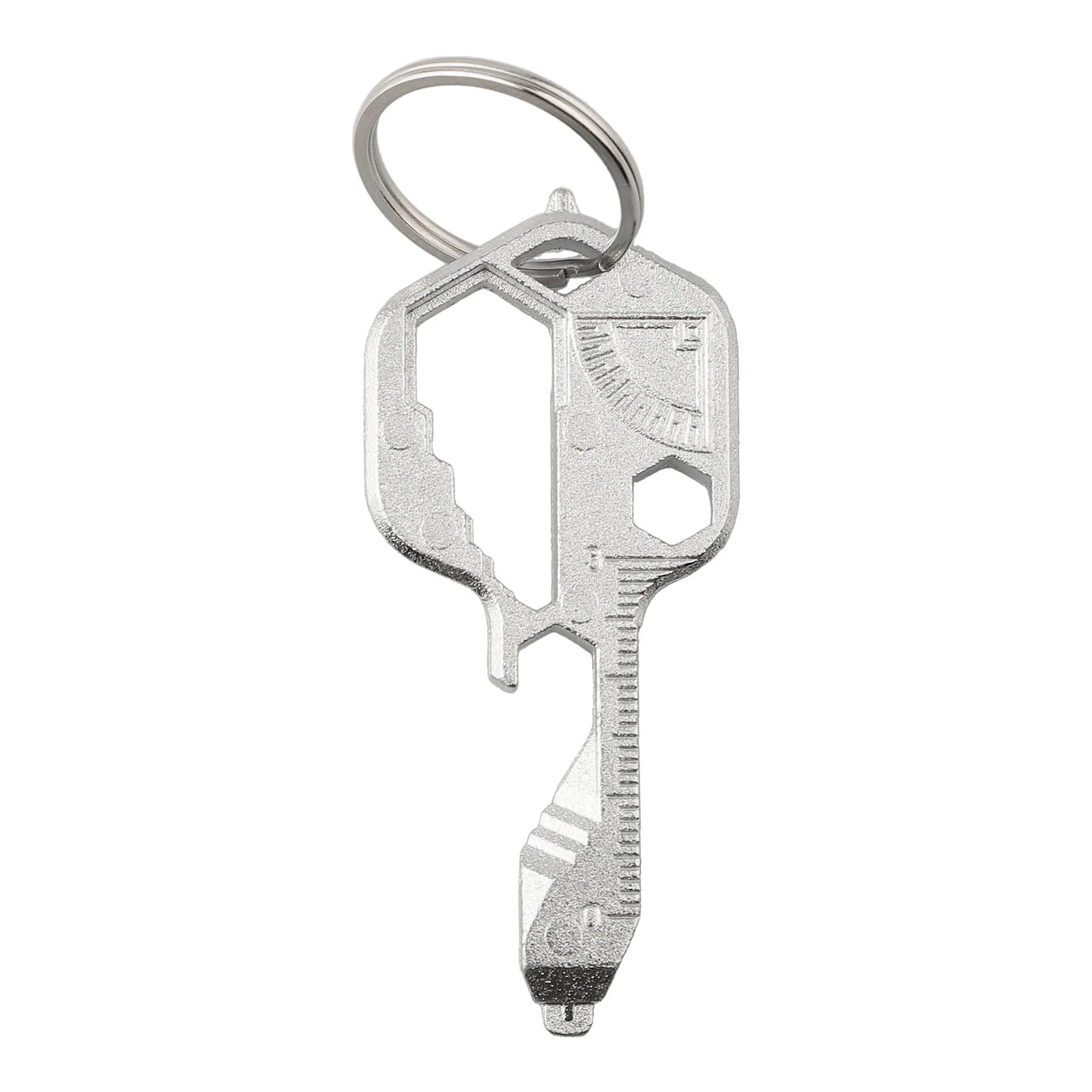 24 In 1 Multifunctional Tool Bottle Opener Hand Tools Mini Card Key Chain Screwdriver Phone Handle Carabiner Repair Tools