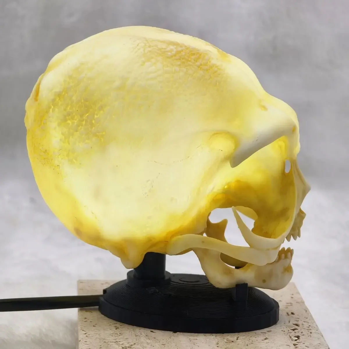 Featured niche hand-painted skull night light ornament Chinese mainland handmade statue original