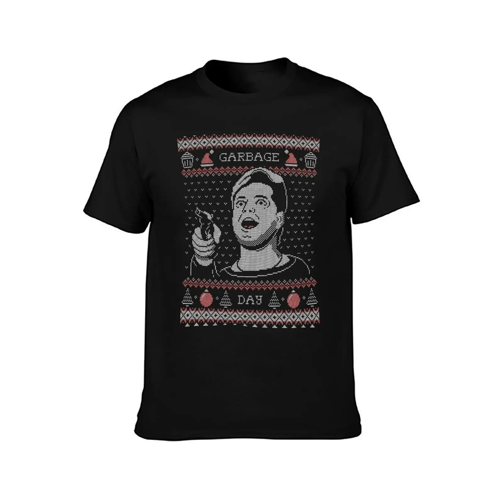 Garbage Day T-Shirt Streetwear Print Tee Shirt T-Shirt