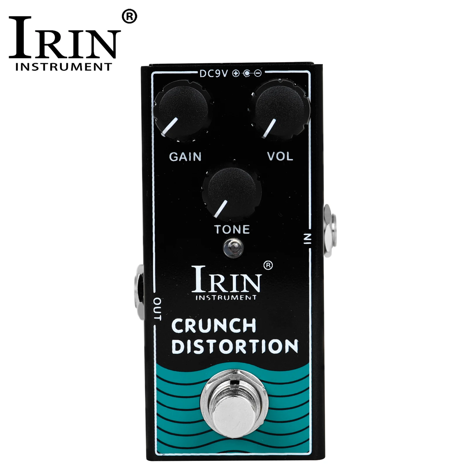 

IRIN RF-03 Electric Guitar Effect Pedal Crunch Distortion Effect Pedal True Bypass Single Guitar Pedal Guitar Accessories &Parts